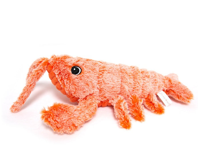 Pet Electric Jumping Lobster Funny Toys
