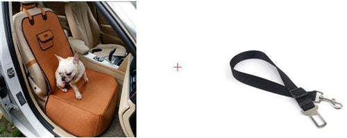 Pet Car Mat Front Seat Cushion Carrier