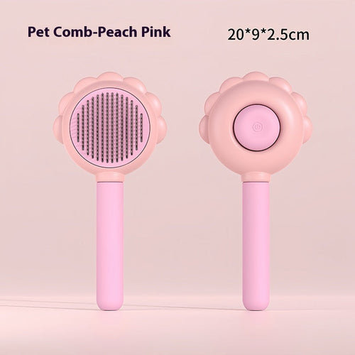 2 In 1 Self Cleaning Brush Comb