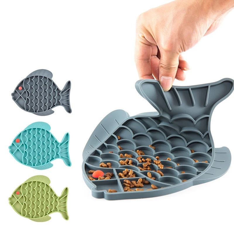 Fish Shape Silicone Food Bowl