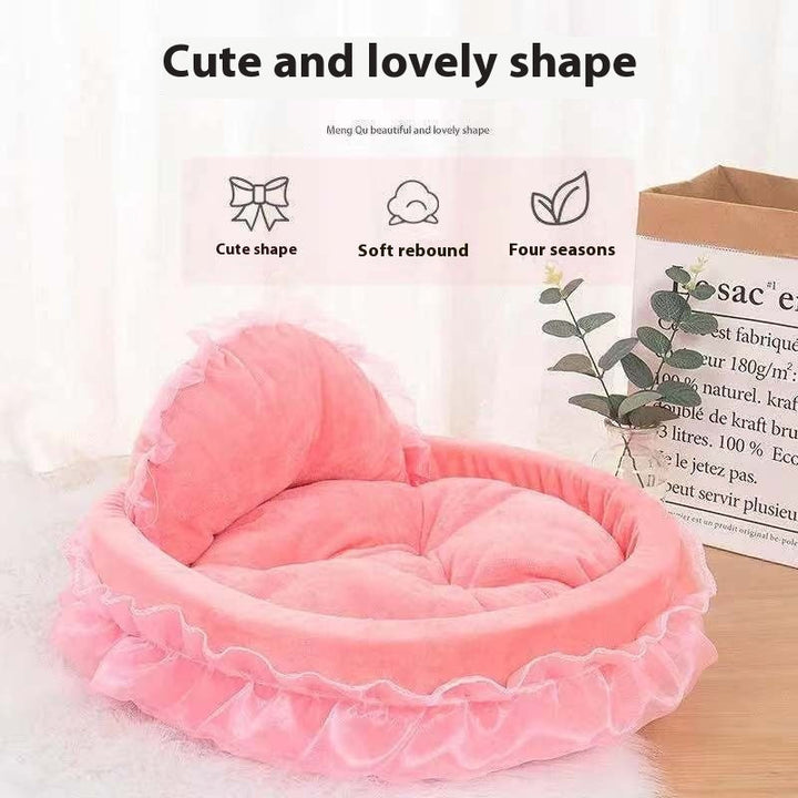 Pet Supplies Cute Princess Bed