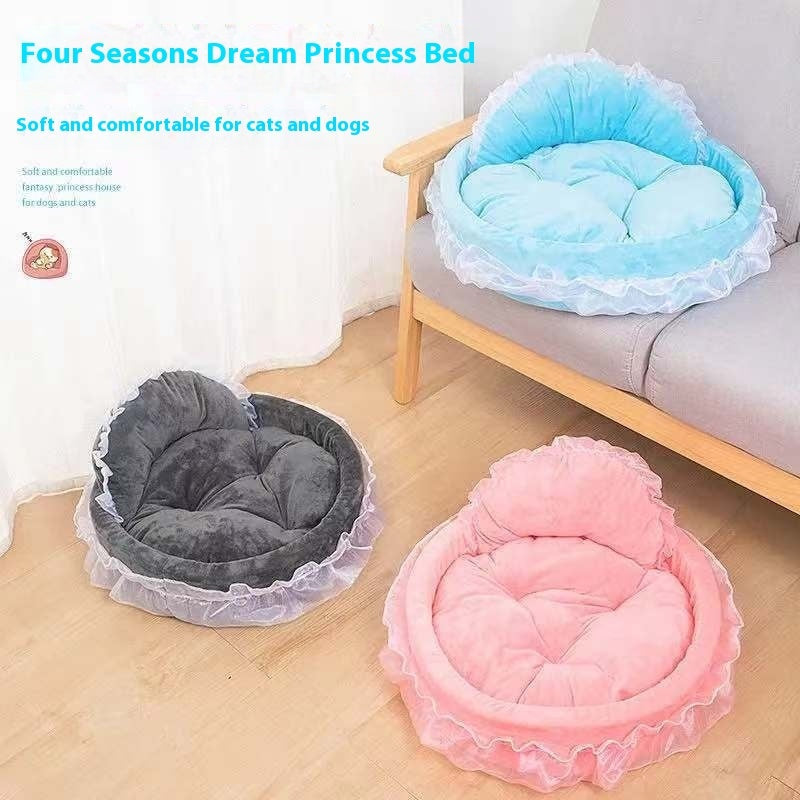 Pet Supplies Cute Princess Bed