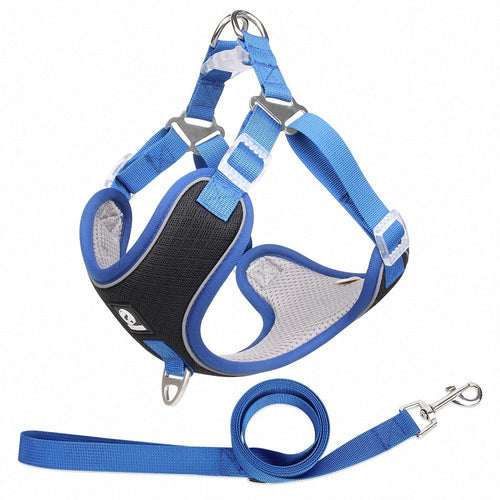 Pet Adjustable Breathable Mesh Reflective Leash