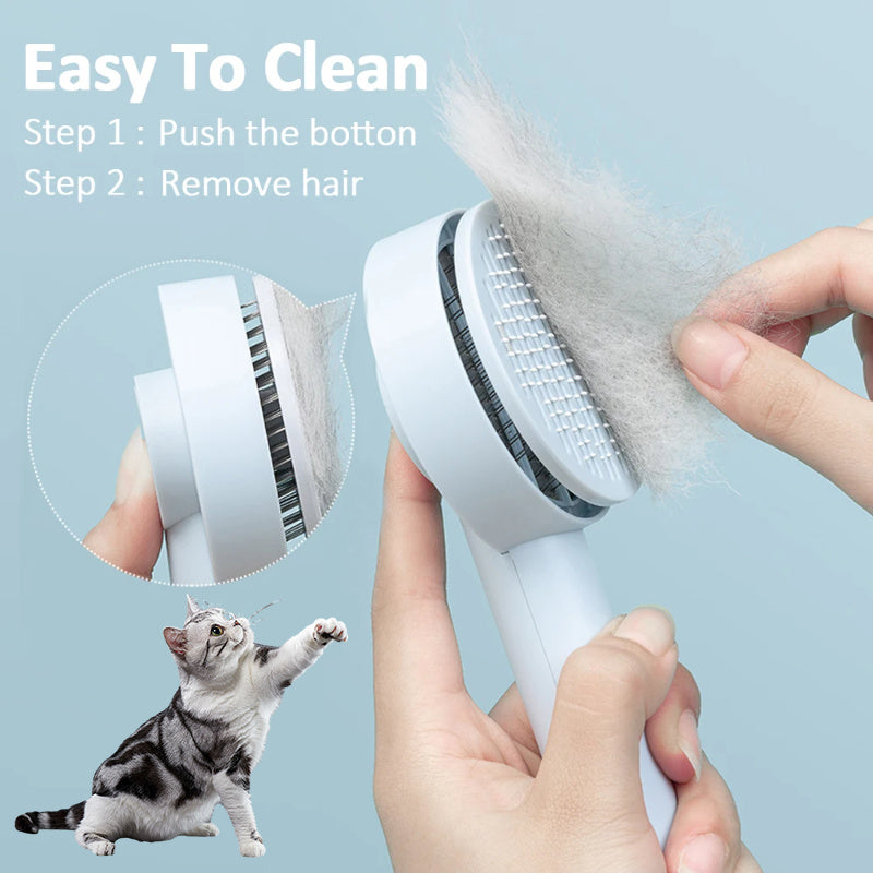 Pet Needle Comb Hair Remover Brush