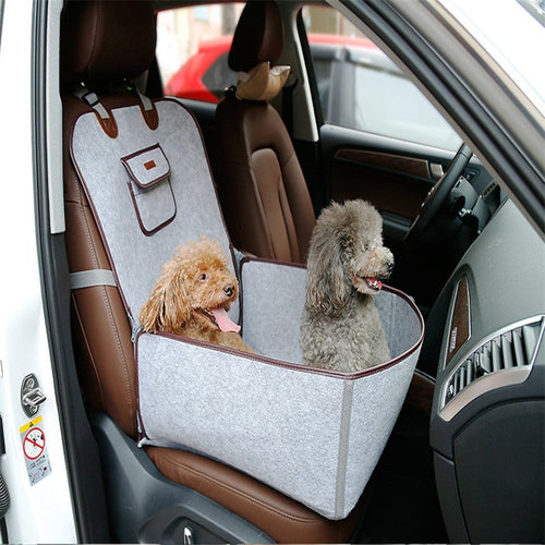 Pet Car Mat Front Seat Cushion Carrier