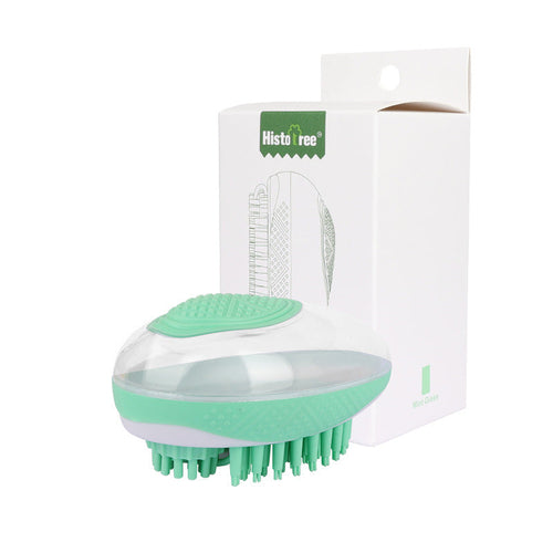 Dog Cat Bath Brush 2-in-1 Pet SPA Massage Comb