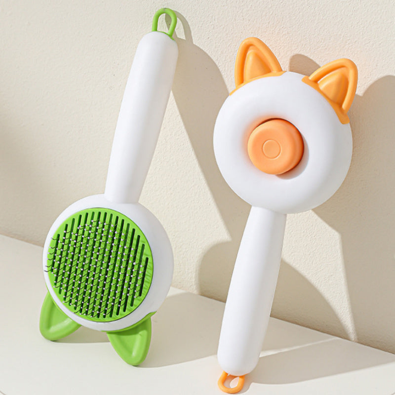 Pet Self Cleaning Pet Hair Remover Brush For Dogs