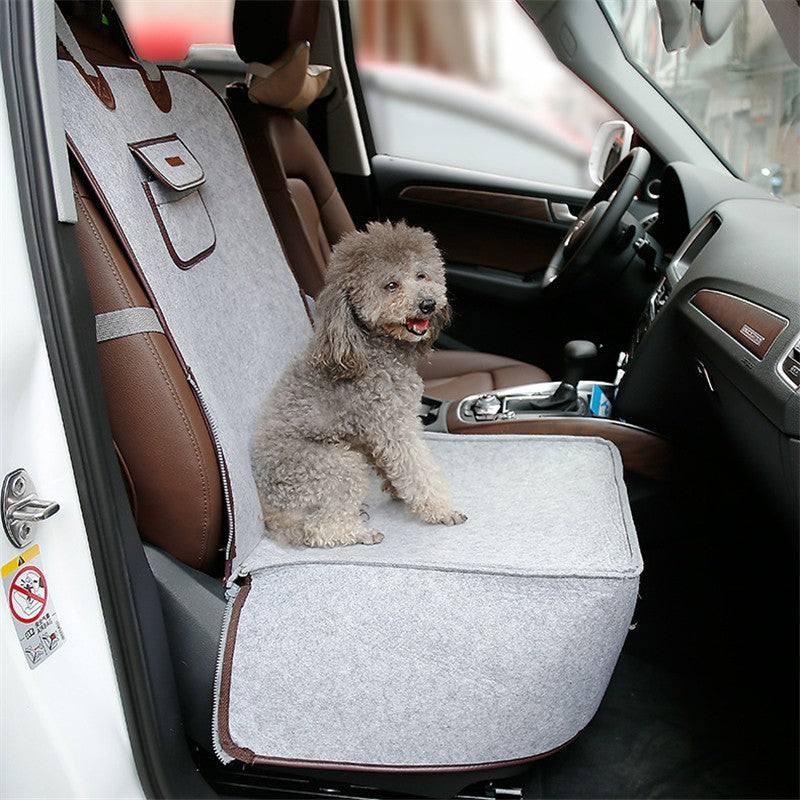 Pet Car Mat Front Seat Cushion Carrier