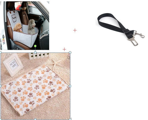 Pet Car Mat Front Seat Cushion Carrier