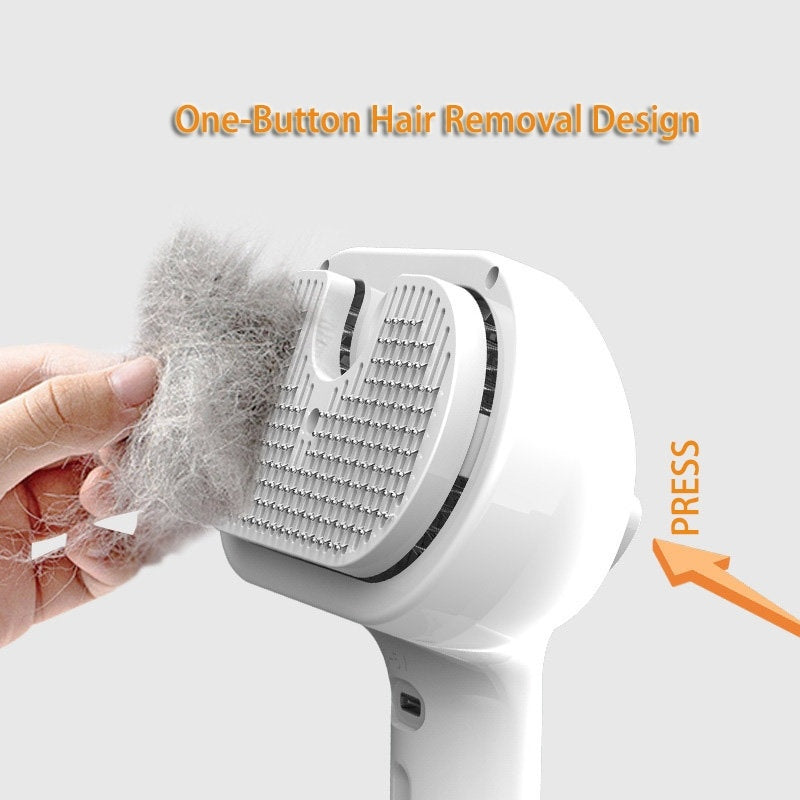 Pet Self Cleaning Pets Hair Remover Brush