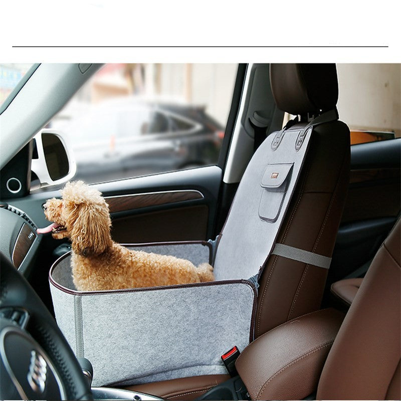 Pet Car Mat Front Seat Cushion Carrier
