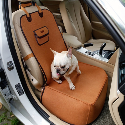 Pet Car Mat Front Seat Cushion Carrier