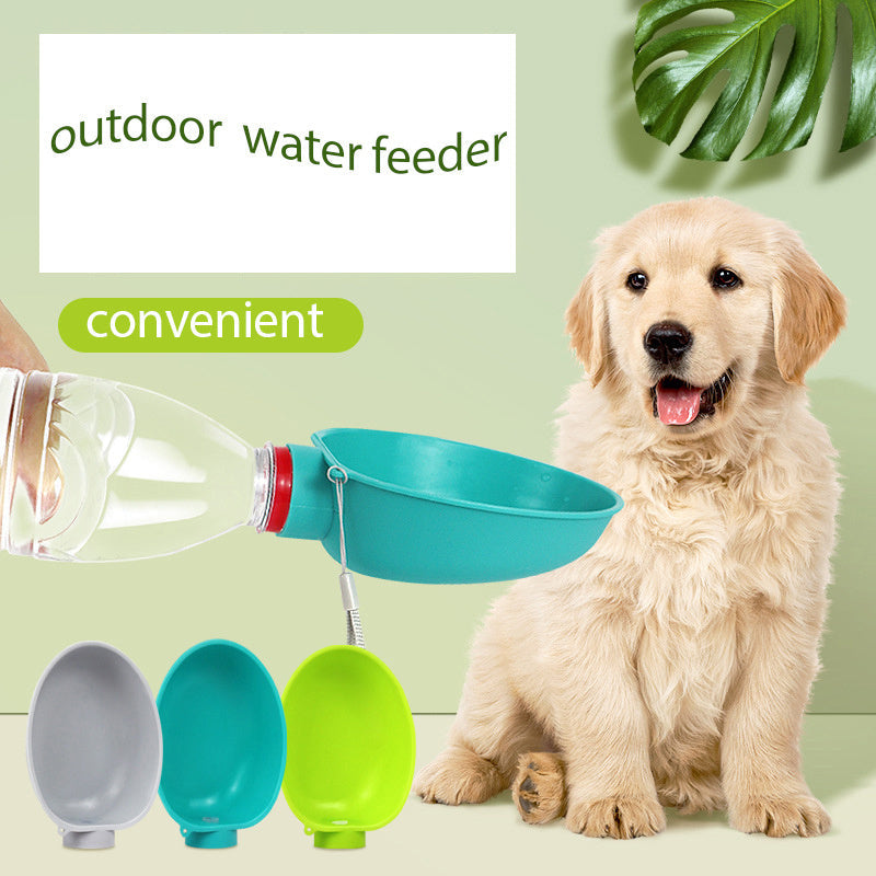 Portable Outdoor Water Feeding Pet Outside Water Cup