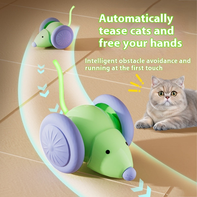 Pet Toys Interactive Cat Toy Electric Mouse Car