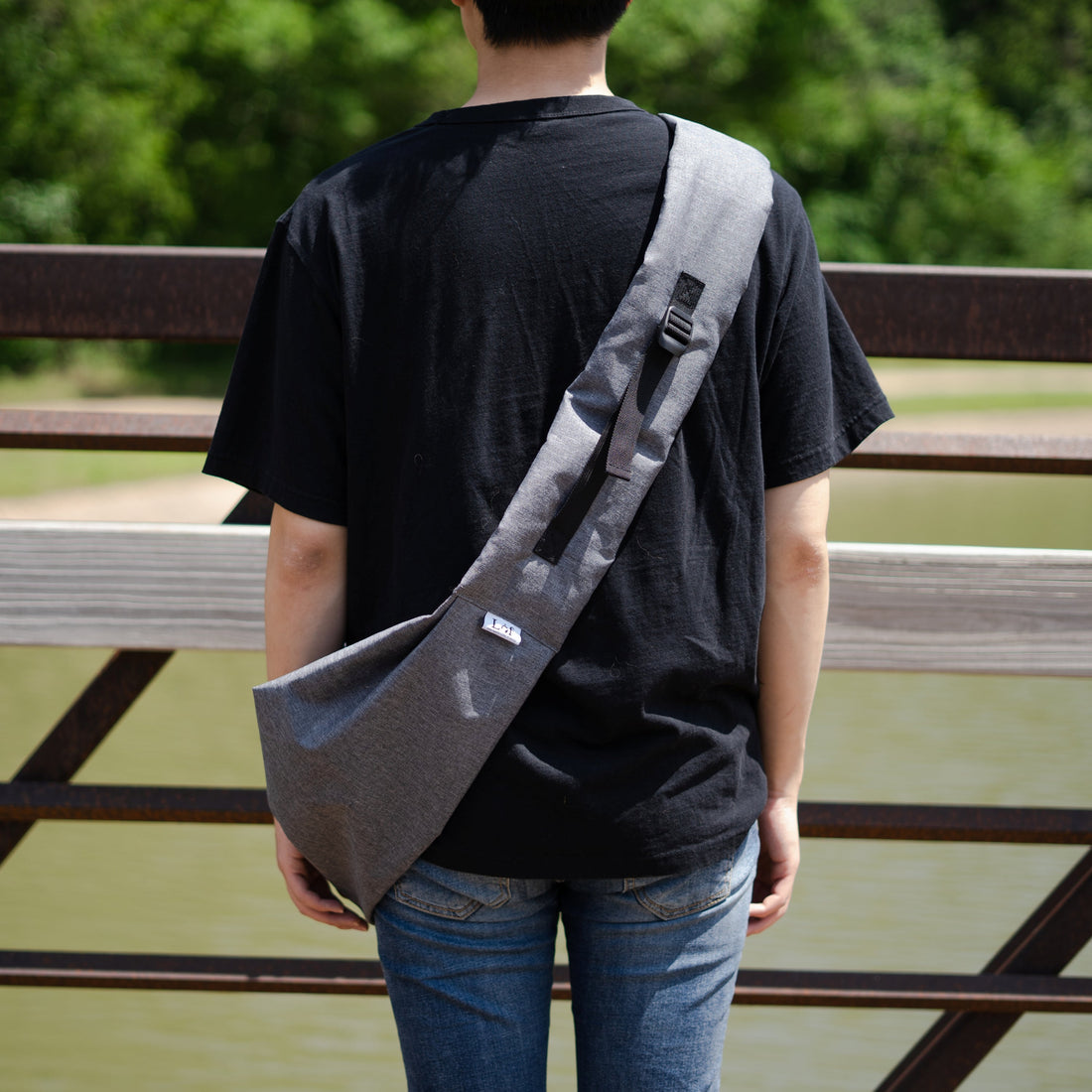 Lof Mesh Pet Sling Bag Carrier