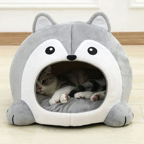 Cartoon Fox Theme Pet Beds