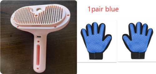 Pet Self Cleaning Pets Hair Remover Brush