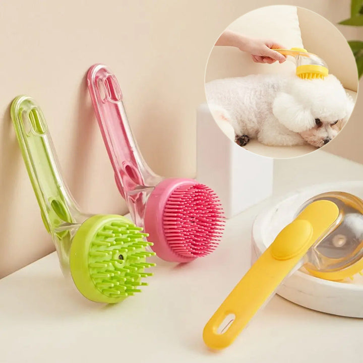 Pets Bath Brush Cleaning Brushes Long Handle
