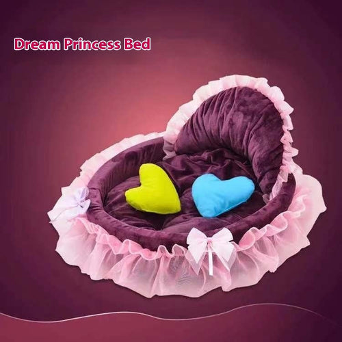 Pet Supplies Cute Princess Bed
