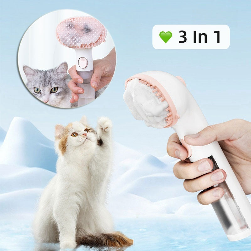3 In 1 Pet Steam Brush