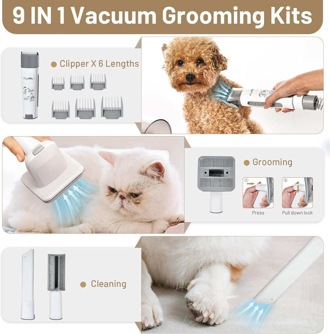 Pet Hair Cleaning Low Noise Vacuum Cleaner