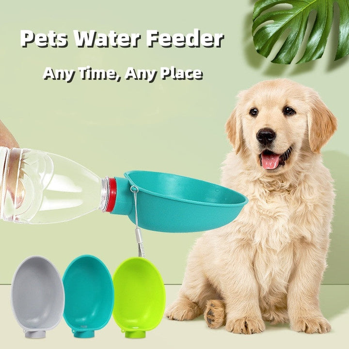 Portable Outdoor Water Feeding Pet Outside Water Cup