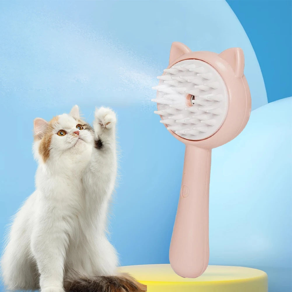 Hair Cleaning Brush With Mist Multifunctional Brush