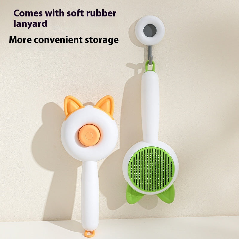 Pet Self Cleaning Pet Hair Remover Brush For Dogs