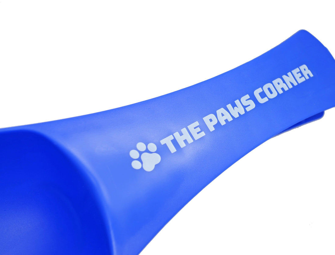 2in1 Paw-shaped Durable and Sturdy Pet Food Scoop
