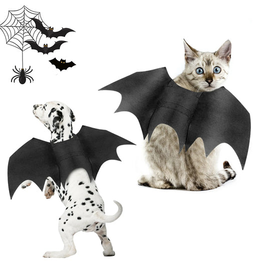 Halloween Pet Bat Wings Costume