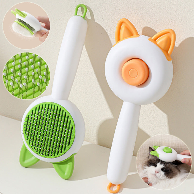 Pet Self Cleaning Pet Hair Remover Brush For Dogs