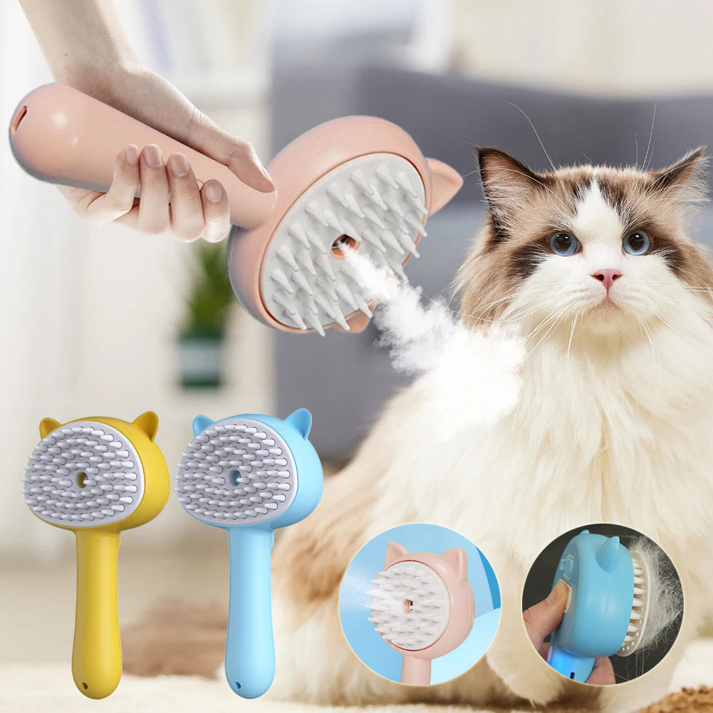 Hair Cleaning Brush With Mist Multifunctional Brush
