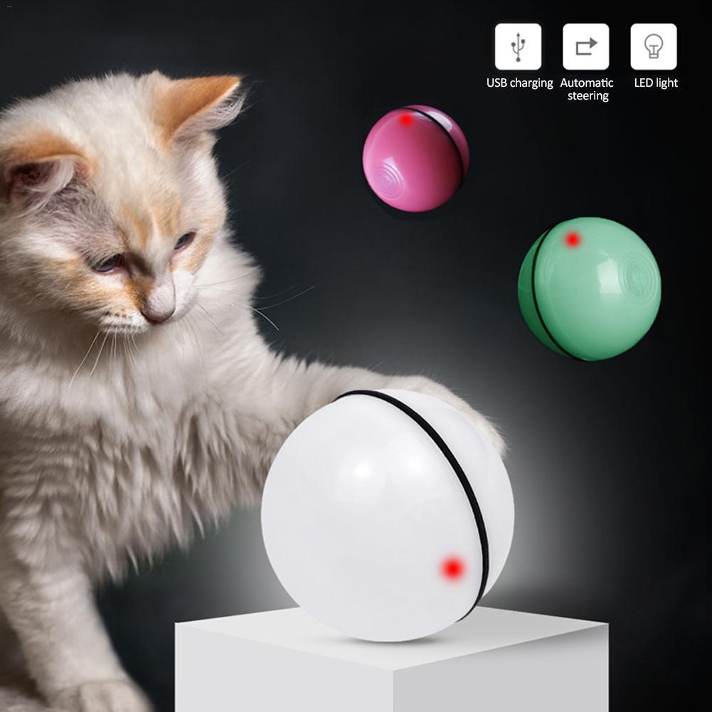 LED Laser Electronic Rolling Funny Cat Toy Ball