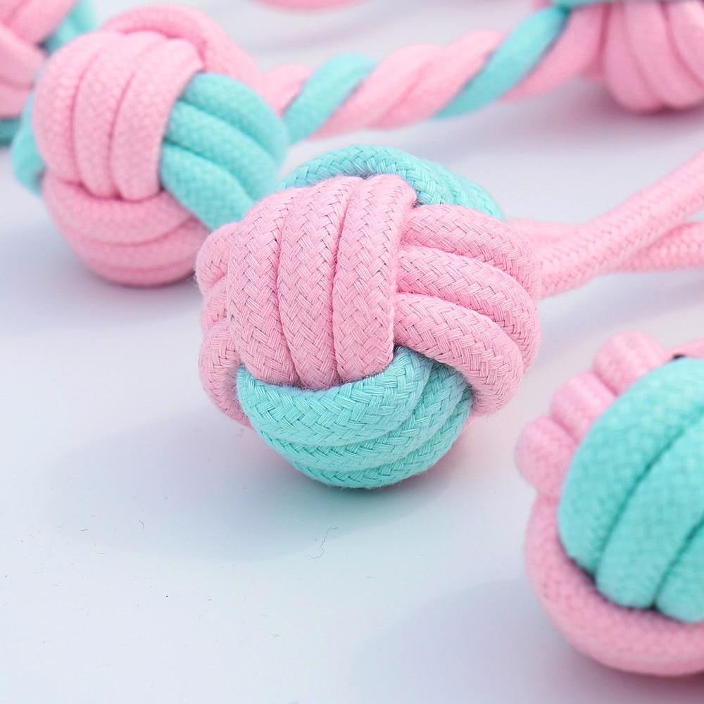 5pcs Cotton Dog Rope Toy