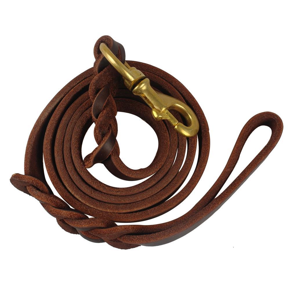 Genuine Leather Dog Leash