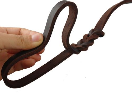 Genuine Leather Dog Leash