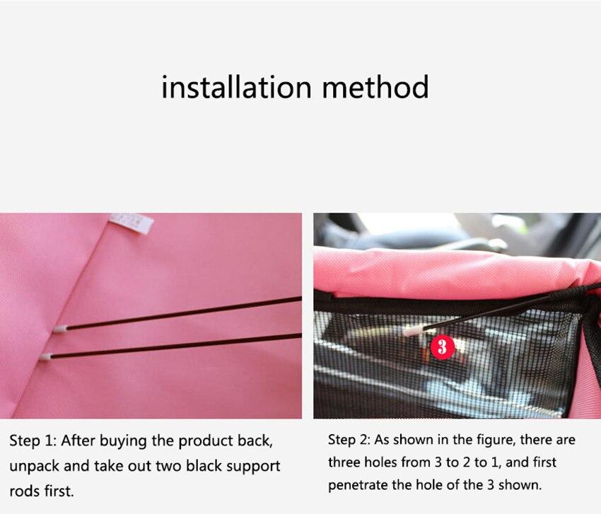 Pet Carrier Mat Blanket Rear