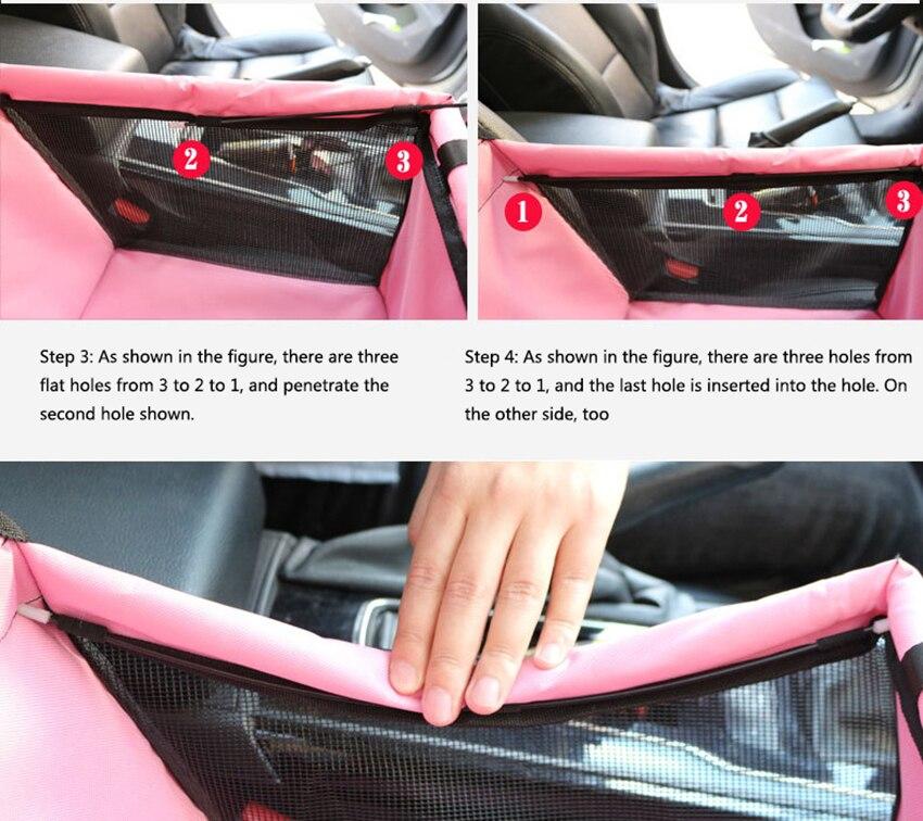 Pet Carrier Mat Blanket Rear