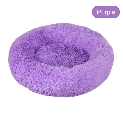 Soft Long Plush Dog House Cushion Cat