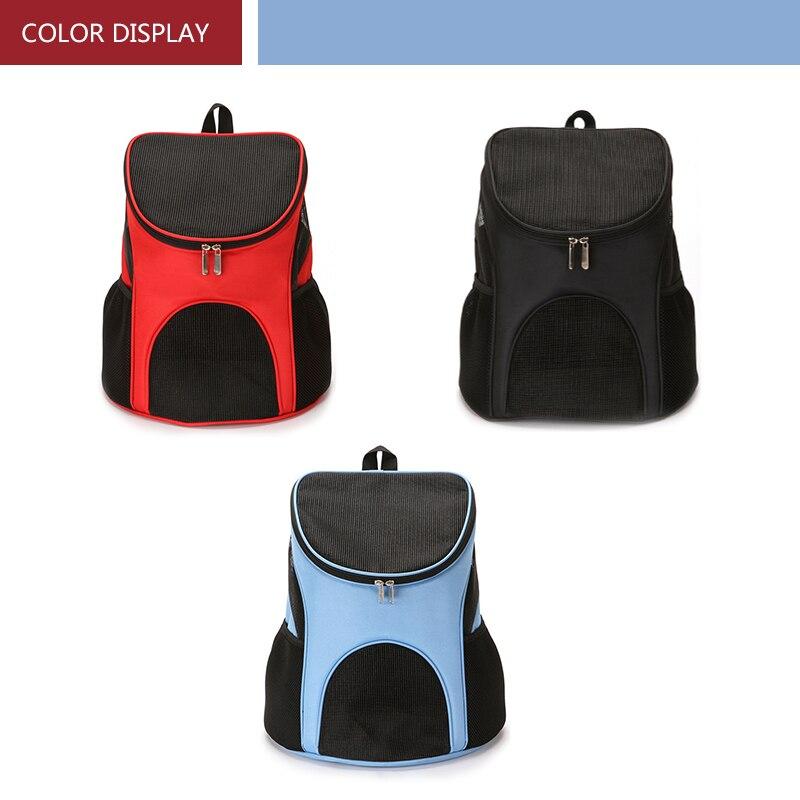 Portable Pet Breathable Mesh Double Carrier