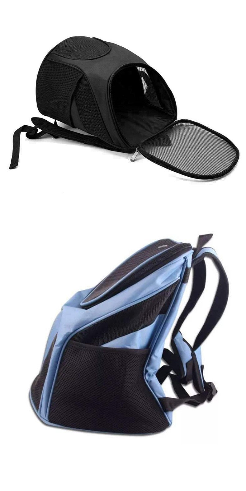 Portable Pet Breathable Mesh Double Carrier