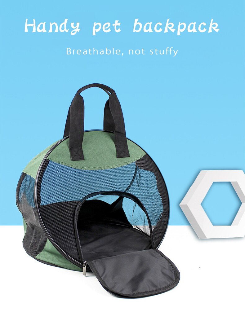 Breathable Foldable Pet Cat Carrier