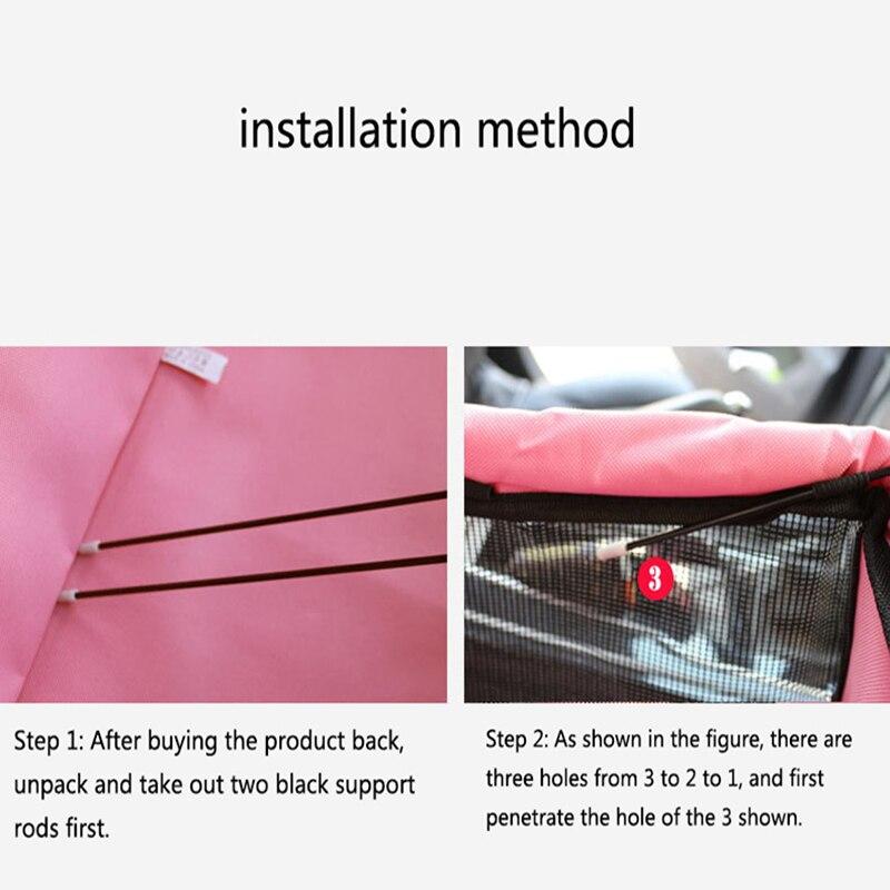 Pet Carrier Mat Blanket Rear