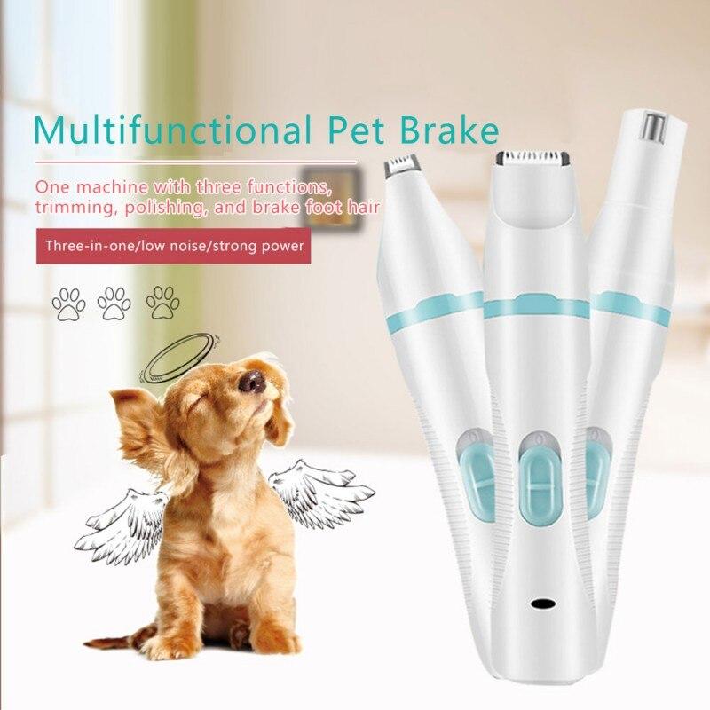 3 IN 1 Pet Grooming Hair Trimmer Paw