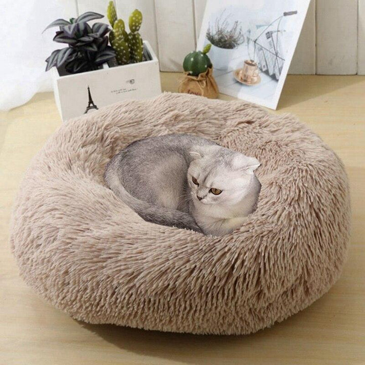 Round Cat Bed Warm