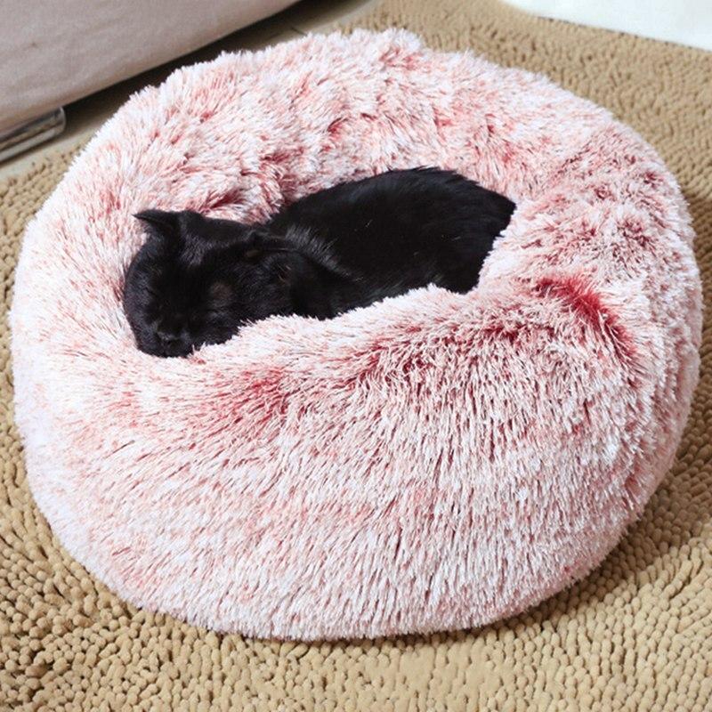 Round Cat Bed Warm