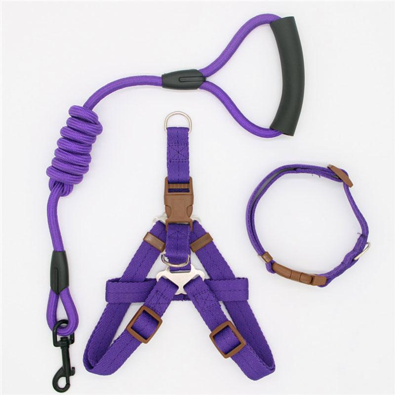 Pet harness leash for small and large dog